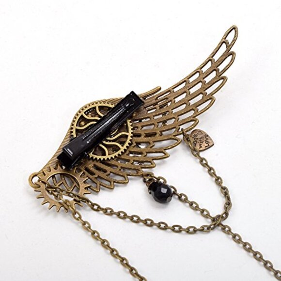 Vintage Steampunk Hair Clip Gothic Headwear Unisex Halloween Cosplay main image 5